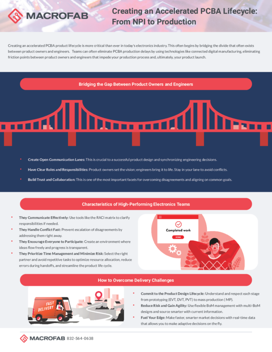 Download Creating an Accelerated PCBA Lifecycle: From NPI to Production