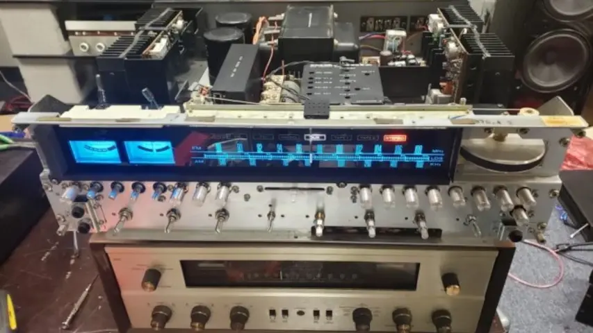 Some audio gear Cliff is working on restoring to its former glory! Some audio gear Cliff is working on restoring to its former glory!