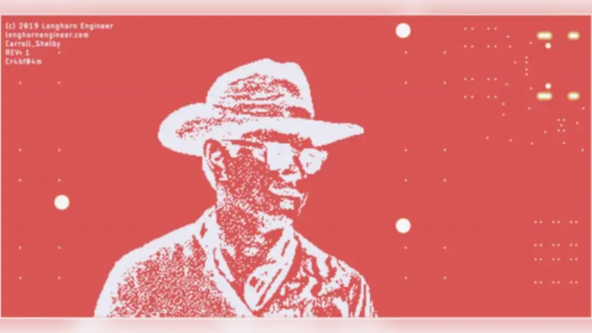 Back of the PCB Parker design to test the power system of the badge he is working on. Back of the PCB Parker design to test the power system of the badge he is working on.