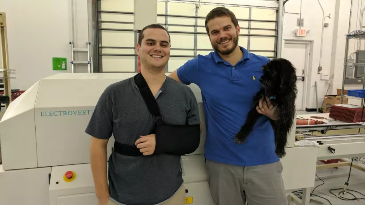 Figure 1: Brandon and Justin Knight.