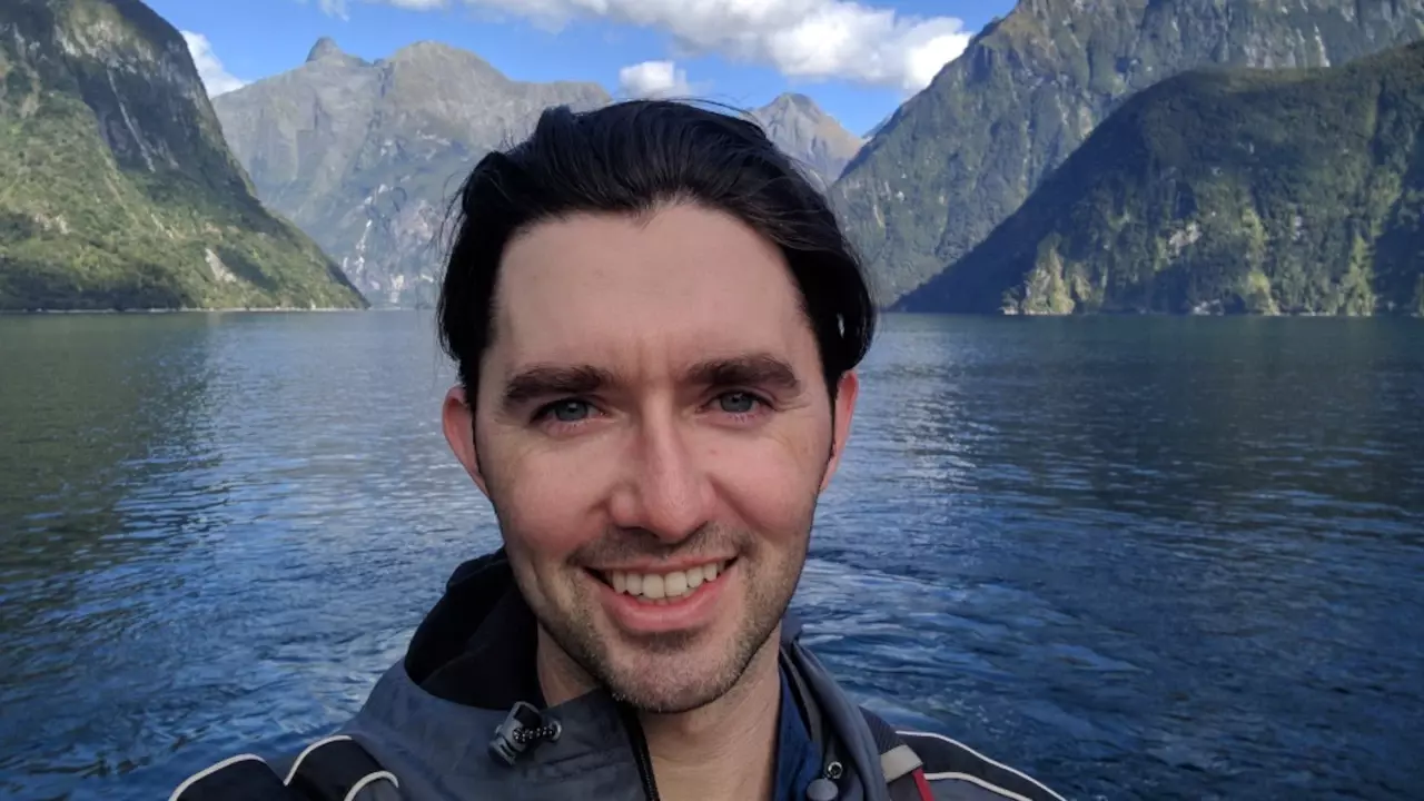 Figure 1: Chris Gammell on vacation. A rare sight for an engineer! Figure 1: Chris Gammell on vacation. A rare sight for an engineer!