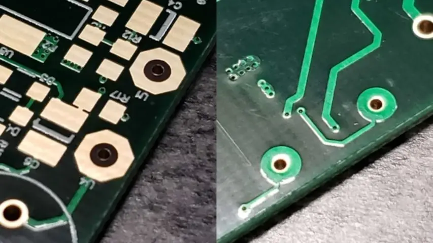 Stephen’s copper coax donut footprint. Stephen’s copper coax donut footprint.