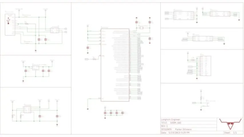 DOOM SAO Schematic. DOOM SAO Schematic.