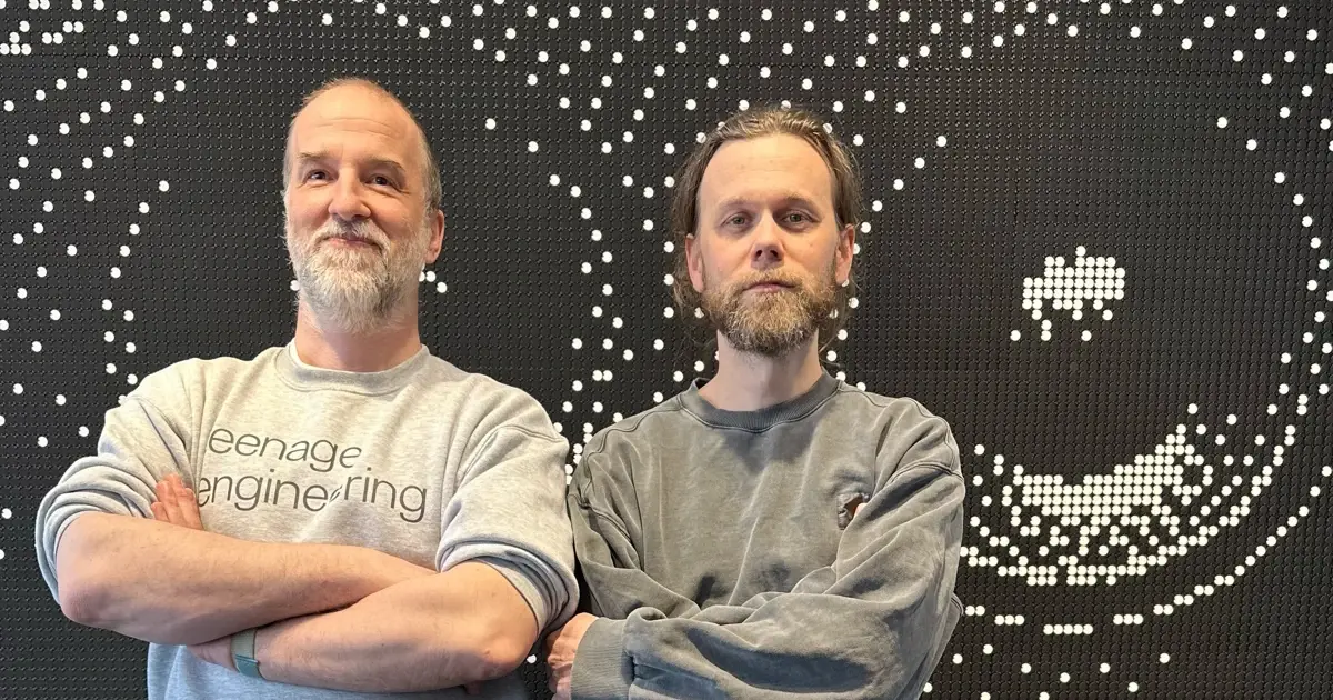 David and Joel of Teenage Engineering David and Joel of Teenage Engineering