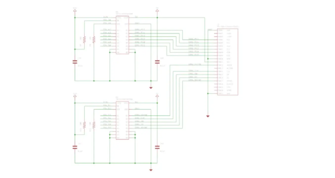 Level shifters for the Gameboy VGA project. Uses the Ti SN74LVC8T245PWR. Level shifters for the Gameboy VGA project. Uses the Ti SN74LVC8T245PWR.