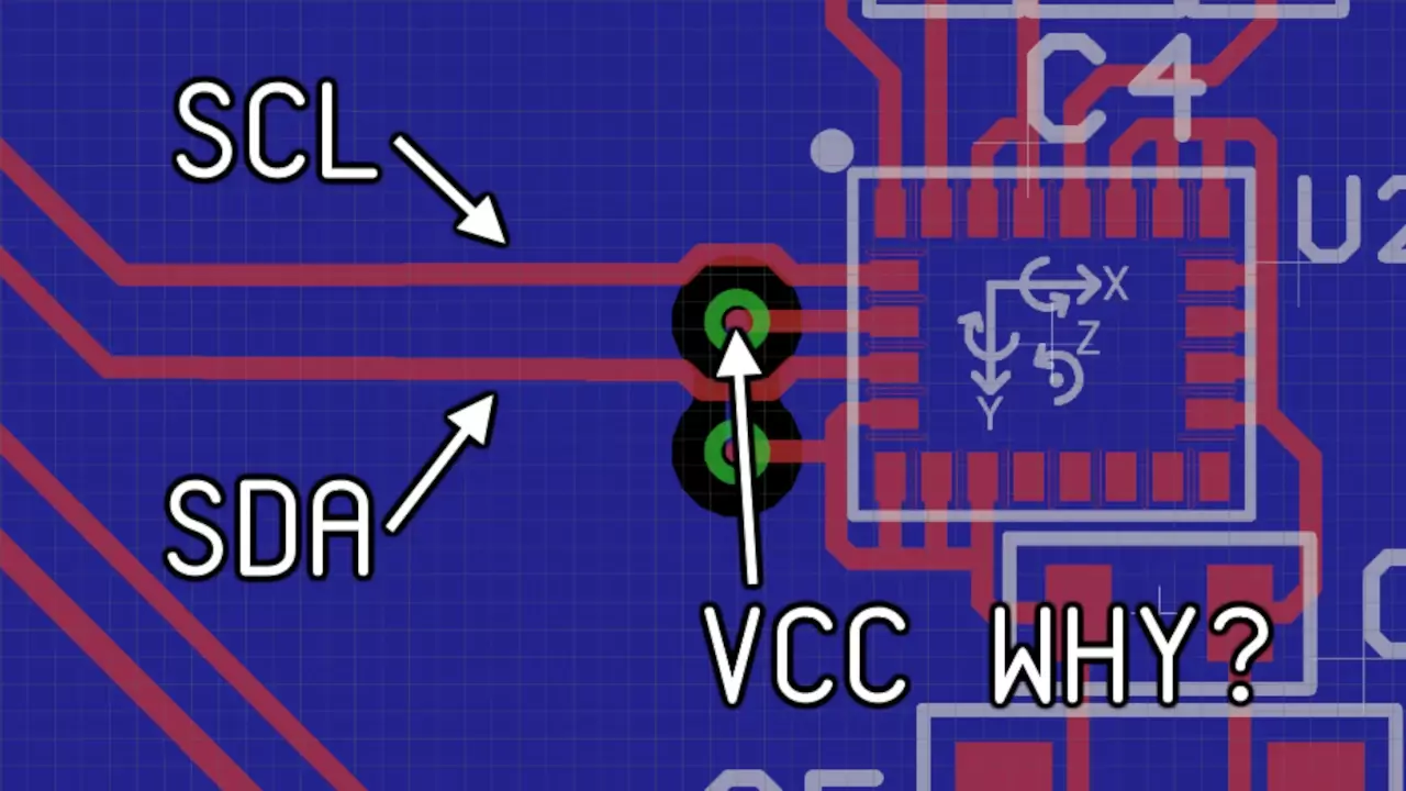 Figure 1: Parker’s routing problem with the LSM9DS1TR. Figure 1: Parker’s routing problem with the LSM9DS1TR.
